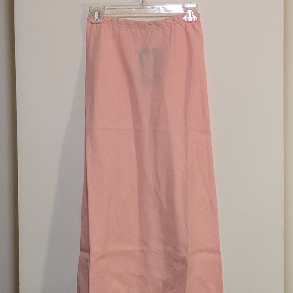 Bryn Walker Linen Pink Maxi Skirt XS